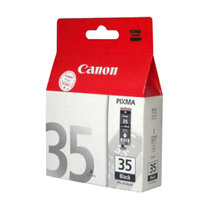 佳能原装PGI-35黑色 CLI-36彩色墨盒 CANON IP100打印机墨水盒(黑色 PGI-35黑色)