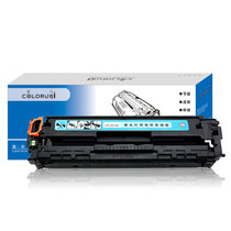 惠力适用 CE323A红色硒鼓 128A墨粉盒 (惠普hp CM1415FN CM1415FNW CP1525n打印机)(青色)