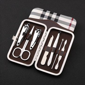 指甲刀套盒7件套装礼品便携美甲工具指甲剪套装7件套