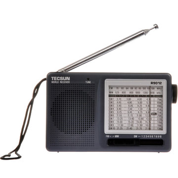Tecsun/德生 R-9012老人收音机全波段便携式fm调频广播半导体老年人袖珍指针多波段随身听小微型老式 中波