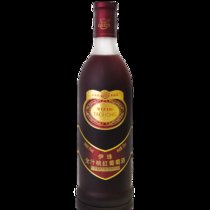 新疆特产伊珠全汁桃红葡萄酒8度720ml红酒甜酒(1瓶 单只装)