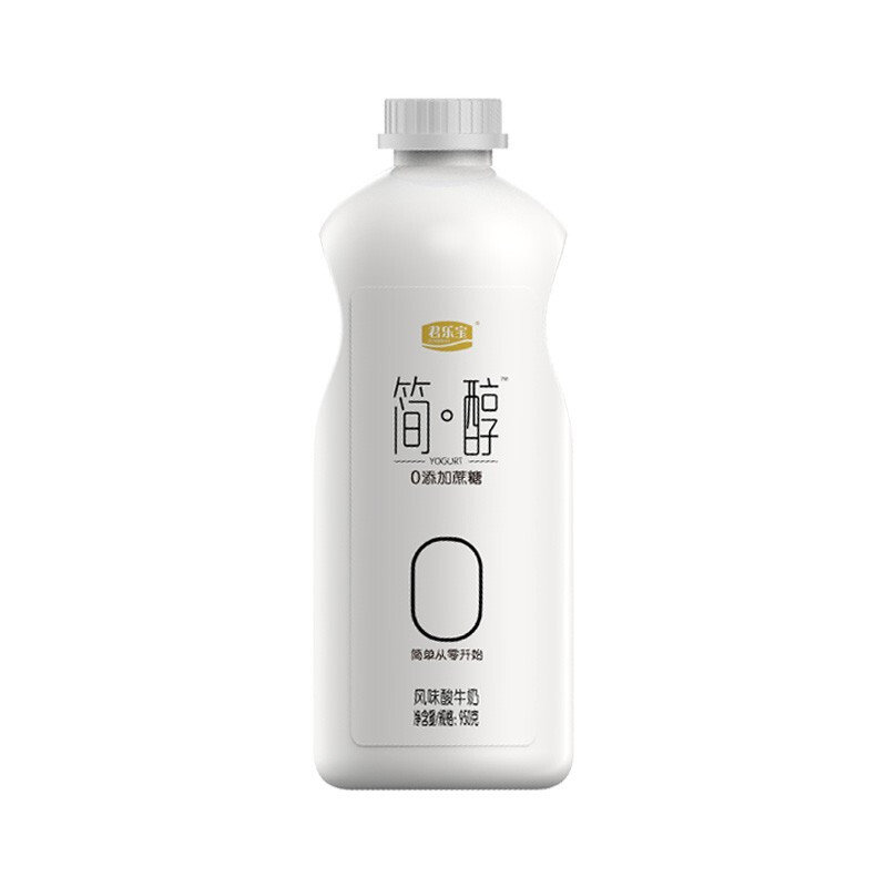 君乐宝简醇 0添加蔗糖 950g 无蔗糖 低温酸奶酸牛奶 健康轻食图片