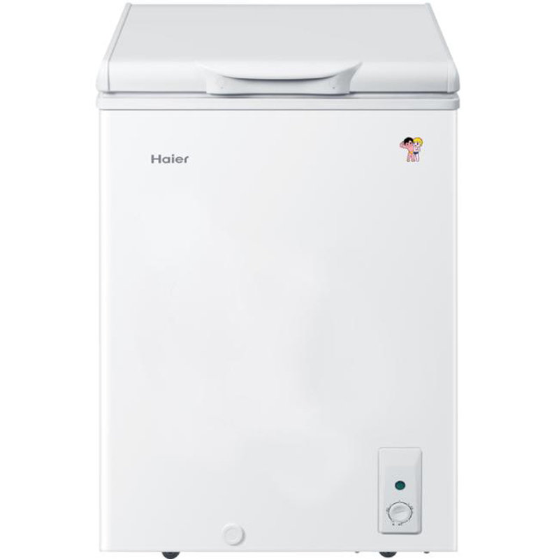 海尔(haier)bc/bd-103d 103升家用小冰柜迷你卧式单温冷冻冷藏转换