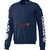 2017春季新款 男圆领运动休闲套头衫针织卫衣服 BQ0897 BQ0898系列(蓝色BQ0898)