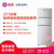 韩电冰箱BCD-122银色节能省电低噪音机身灵巧不用空间