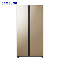 三星冰箱RS62R50374G/SC金色 655立升 旋转制冰盒 高效LED 风冷无霜