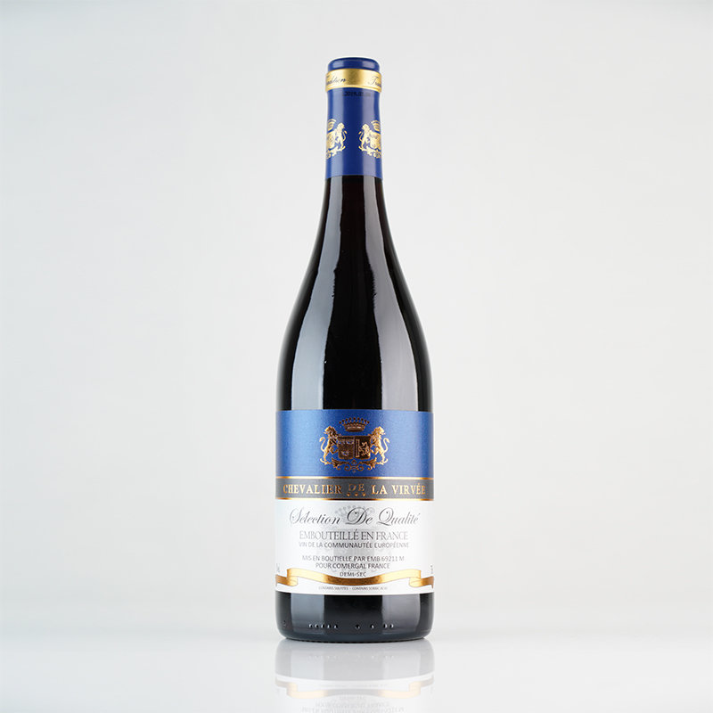 【其他蜜思福干红葡萄酒图片】法国维尔威骑士红葡萄酒(单只装)图片