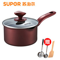 苏泊尔（SUPOR）PT16K1炫彩不粘奶锅复底多用锅186CM电磁炉通用