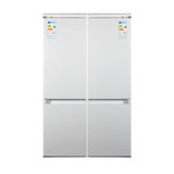 丹麦诗凯（SCAN）嵌入式冰箱2台330 左右对开门 536升 直冷 白色家用橱柜内置镶嵌内嵌隐藏式欧式大容量超薄冰箱