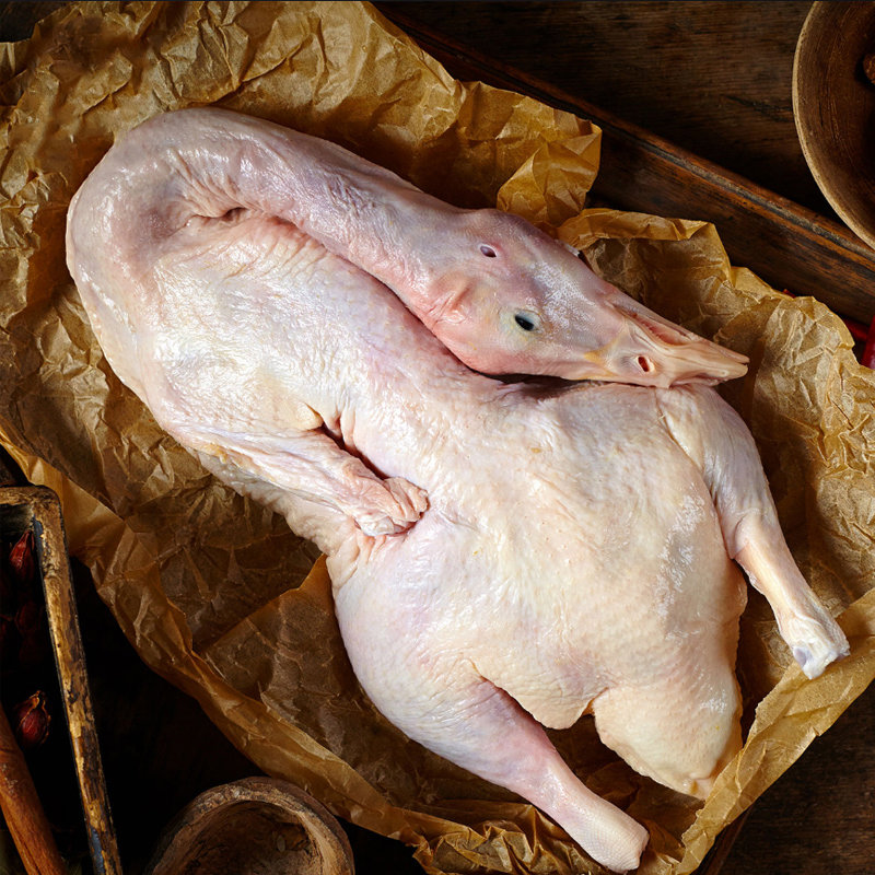 彦伯樱桃谷鸭生鲜冷冻鸭宰杀鸭冷冻煲汤用鸭(鸭子 1900g/只*1只)