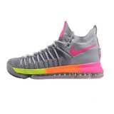 Nike耐克男子运动鞋KD9杜兰特9代精英版男子篮球鞋909140-13(灰桔 40)