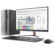 联想（Lenovo）天逸310台式家用/办公电脑整机（E2-9030 4G 1T GT730  2G独显 win10）21.5英寸显示器
