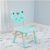 云艳YY-LCL1601 儿童塑料椅子家用学习课桌椅幼儿园专用椅可升降加厚环保婴儿凳子 猫脸靠背(默认 默认)