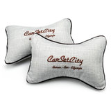 卡饰社（CarSetCity）CS-27571舒适竹炭头枕（经典灰色）(对装)