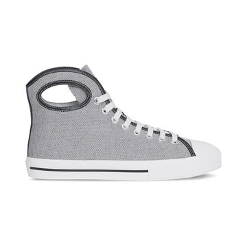 burberry灰色女士帆布鞋8039066395灰时尚百搭