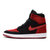耐克高帮鞋Nike男鞋Force1乔丹1代 飞线编织休闲篮球鞋(黑红 45及以上)