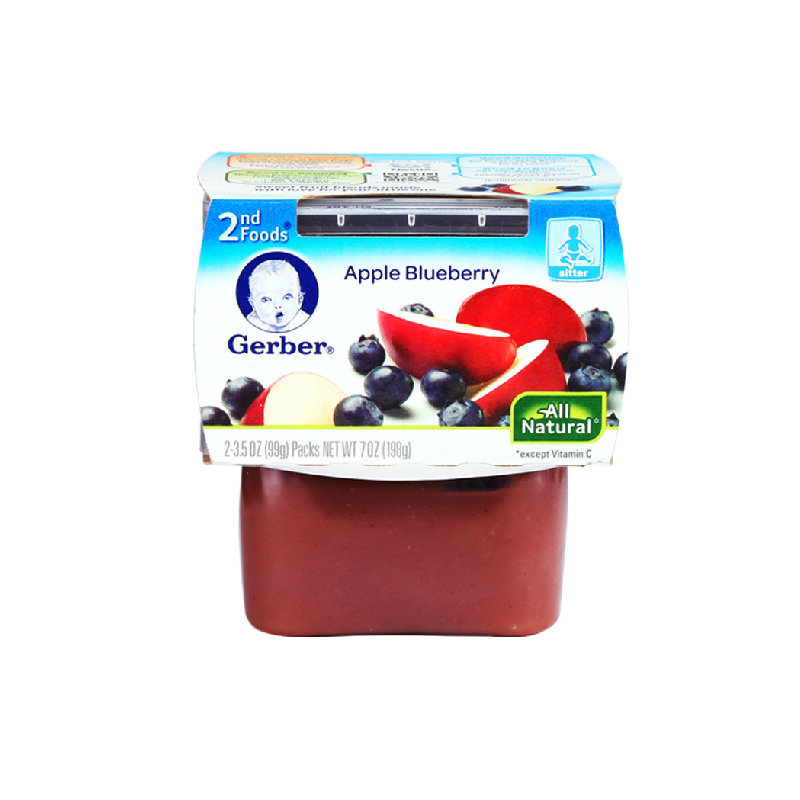 果汁果泥美国嘉宝果泥美国嘉宝有机果泥嘉宝辅食系列美国本土嘉宝2段