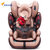 贝贝卡西 汽车儿童安全座椅 飞龙伯爵 适合9-36kg（约9个月-12岁）(咖色松果)