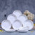 6只装盘子菜盘圆盘家用可微波餐具套装陶瓷骨瓷白瓷盘子中式餐具(金枝7英寸圆盘10个)