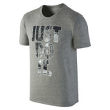Nike耐克男子短袖上衣2016时尚跑步运动透气休闲半袖T恤(麻灰色 4XL)