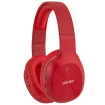 Edifier/漫步者 W800BT无线蓝牙有线连接双用法头戴式立体声耳机(红色)