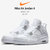 耐克Nike Air Jordan 4 Pure Money AJ4全白情侣款乔丹四代运动篮球鞋 308497-100(白色 47)