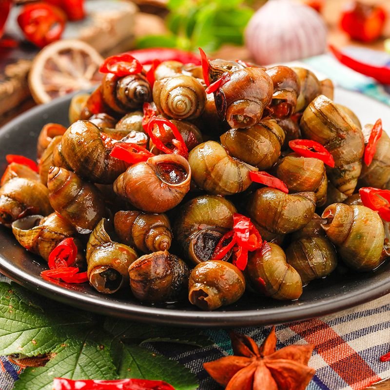 珍味小梅园2022当季麻辣螺蛳260g3盒顺丰冷链包邮螺蛳颗颗q弹鲜嫩