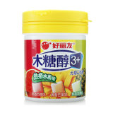 好丽友 木糖醇3+无糖口香糖(热带水果味) 101g/瓶