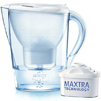 碧然德（BRITA）Marella 滤水壶 金典系列 3.5L 白色 一壶9芯 净水壶 净水器 滤水杯