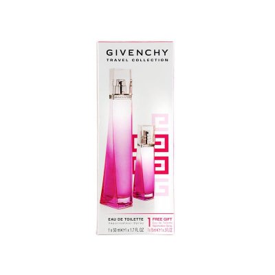 Givenchy纪梵希粉红魅力香水两件套50ml+15ml（进口）