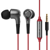 Edifier/漫步者 H230P手机耳机入耳式通用重低音炮有线控耳塞带麦(红黑色)