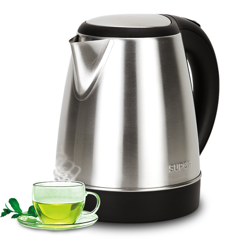 苏泊尔suporswf12d01a电水壶电热水壶304不锈钢烧水壶开水煲自动断电