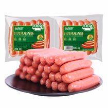 金锣火腿肠 肉粒多台湾风味香肠260g/袋 国美超市甄选