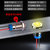 6MM金属指示灯LED防水小型带线电源信号灯12V24V220V设备信号灯((12V-24V)-黄-开孔6mm)