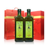 亚历山大 特级初榨橄榄油 1L*2瓶高档礼盒
