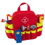 Klein儿童过家家玩具角色扮演游戏小医生玩具用3岁+救援背包工具套装QK4317