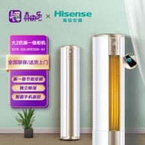 海信(Hisense)空调 KFR-50LW/E500-A1 2匹柜机  爱尚+ 新一级能效 变频冷暖 柔风感 自清洁 低噪  白