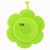婴儿儿童餐具吸盘贴宝宝碗吸盘碗双面防滑强力硅胶防滑吸碗垫餐盘(花边绿色)