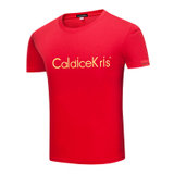 CaldiceKris（中国CK）短袖T恤(男女同款）CK-FS1004(红色 S)