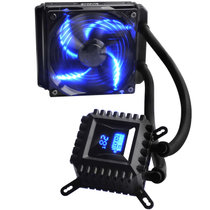 超频三（PCCOOLER）芯冻120 CPU水冷散热器/一体水冷/多平台/静音/
