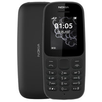诺基亚(NOKIA)105 2017新版 移动联通2G手机(黑色)