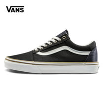 Vans/范斯春季中性款板鞋休闲鞋帆布鞋Old Skool|VN0A38G1R1N/R1O(42码)(黑色)
