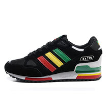 阿迪达斯Adidas三叶草ZX750 男鞋女鞋 跑步鞋 休闲运动鞋(黑红黄)