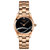 天梭(TISSOT)手表海浪系列瑞士石英女表 时尚潮流优雅女士腕表精钢表带(黑色)