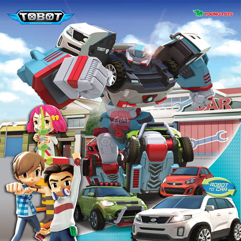 凯利特tobot托宝兄弟第三季迷你德塔特坦变形机器人合体儿童玩具