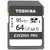 东芝(TOSHIBA）64GB SDXC Class10 UHS-I U3 存储卡 支持4K拍摄 五年质保 售后无忧 免费数据恢复