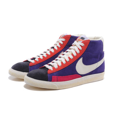 nike/耐克 新款男女blazer高帮板鞋情侣潮鞋508220-010(五彩 41)