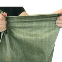 俊采云JCY331编织袋蛇皮袋 水泥沙子打包塑料袋耐磨常用包装袋 100*150（单位：个）(绿色 JCY331)