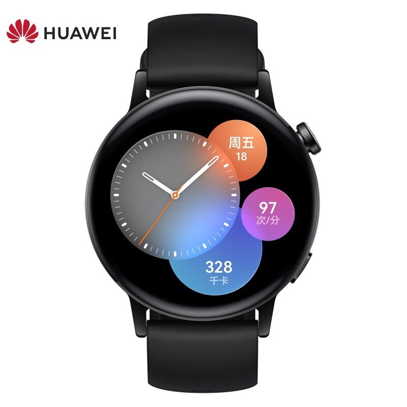 华为huaweiwatchgt3华为手表运动智能手表两周长续航蓝牙通话血氧检测