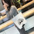 帆布购物袋单肩包韩版女文艺单肩包学生手提袋折叠环保购物袋DS502(白色（砖石手指） 1个装)
